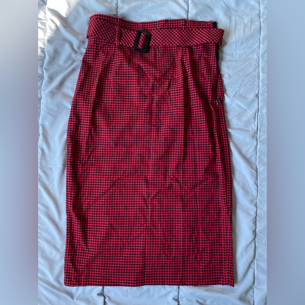 ZARA midi pencil skirt